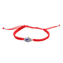 Load image into Gallery viewer, New Red String Hamsa Hand Evil Eye Lucky Kabbalah Boho Religion Bracelet